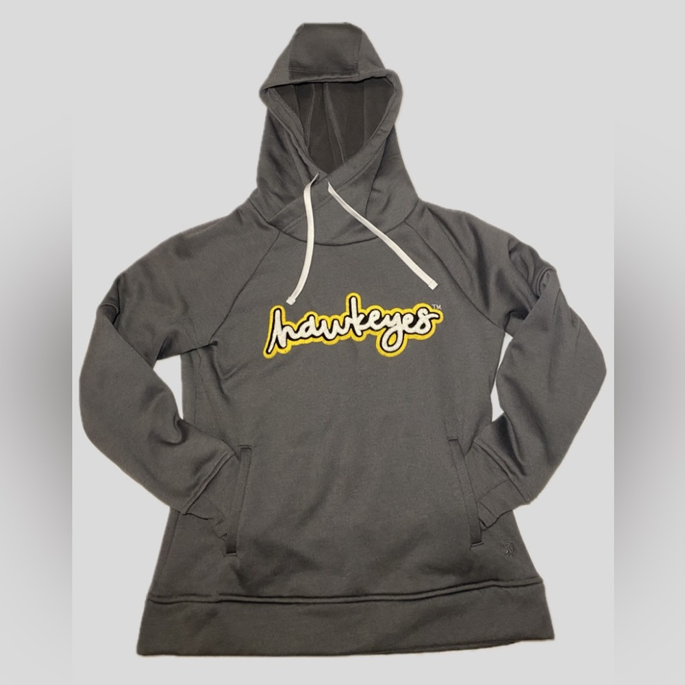 Grey Iowa Hawkeyes sweatshirt. Brand Authentic. Women’s small